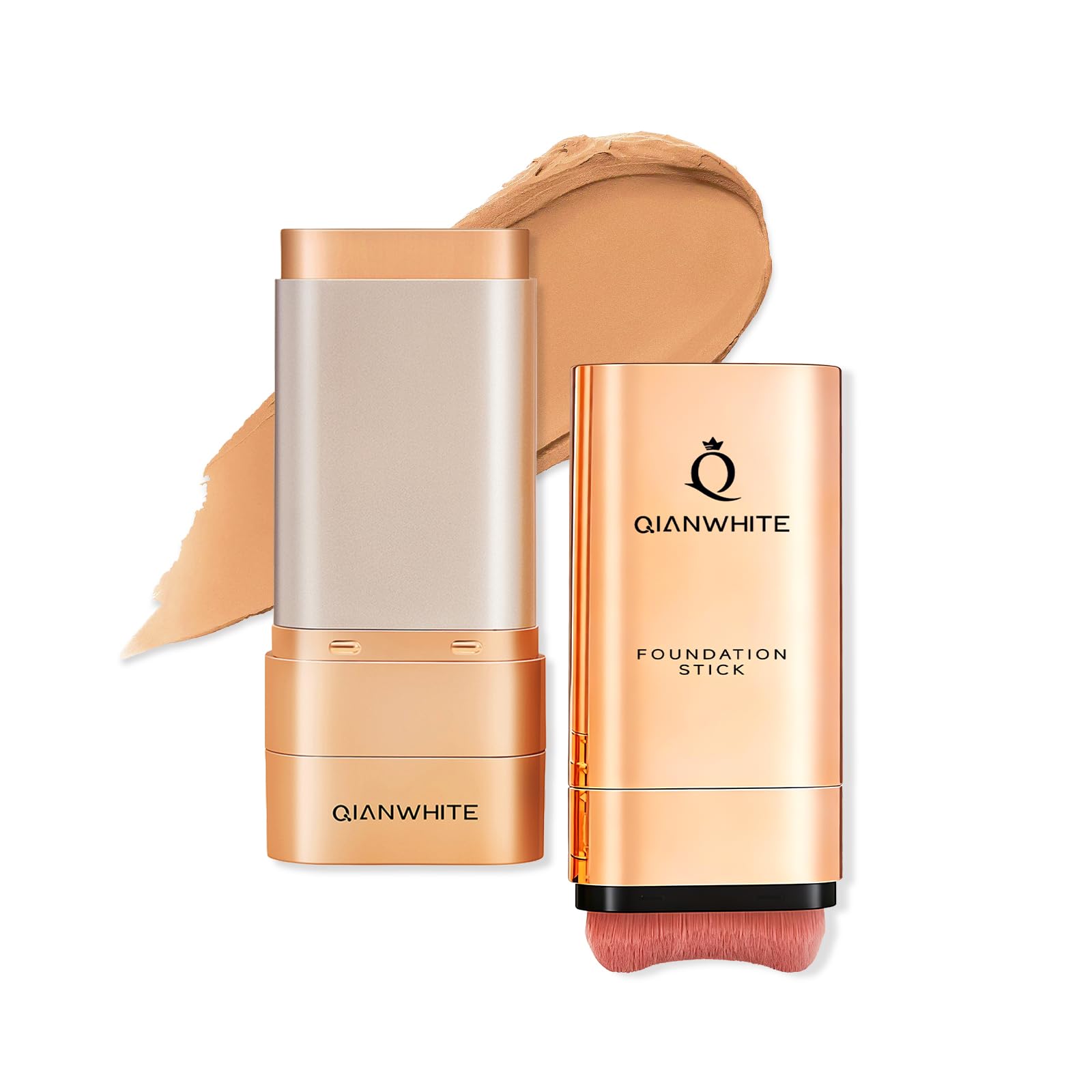 Amazon.com : QIANWHITE Foundation Stick Waterproof Natural Nude